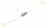 Vitrohm Safety Resistor - 47r-2 5w Crf300jt-73-47ryy End Of Line Resistor 0614 -rohs-conform-