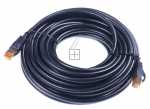 Com Cat6 Patch Cable - Outdoor-patchkabel Cat6a, Rj45, S-ftp, Schwarz, 10m