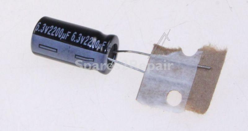 Vestel 6.3v Radial Electrolytic 105gr - 2200uf-6 3v 30056144 Cap El 2200µf 6 3v M 105°750ma 10x20rohs