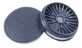 Compatible Carbon Filter - Carbon Filter 2 Pcs Alternative For Bsh 00796390