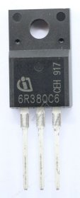 Infineon Mos Fet Transistor - 6r380c6 N-channel Mosfet 10,6a 600v To-220fp