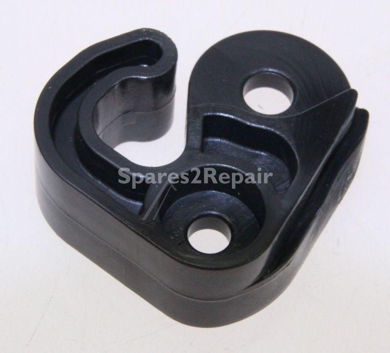 Connection Nozzle - C00272428 482000031081 Door Stop Bush Rh - Grey 90° [Whirlpool Indesit]