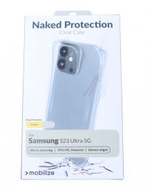 Mobilize Leather Bag Gsm - 28533 Mobilize Naked Protection Case Samsung Galaxy S23 Ultra 5g Clear