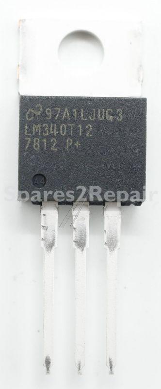 Texas Instruments Fixed Voltage Regulator - Lm340t12 Ic Spannungsregler, +12v-1,5a, 7812, To-220