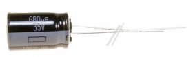 Panasonic 35v Radial Electrolytic 105 De - 680uf-35v Eeuhd1v681 Radial Electrolytic Capacitor Pan 105° 10x16mm