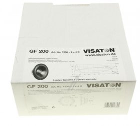 Visaton Woofer - 1330 TieftÖner, 20-cm, 2x4-ohm