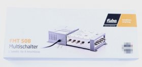 Fuba 4+1 Multiswitch Inputs - Fmt 508 Multischalter 5-8 Mit Integrierten Netzteil Und 22 Khz Generator