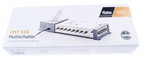 Fuba 4+1 Multiswitch Inputs - Fmt 516 Multischalter 5-16 Mit Integrierten Netzteil Und 22 Khz Generator