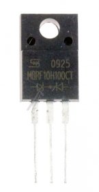 Taiwan Semiconductor Diode - 100v-2x5a Mbrf10h100ct Diode Schottky 10a 100v Type: Mbrf10h100ct C0