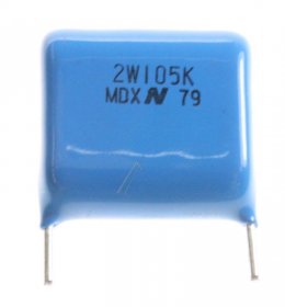 Pulse Capacitors - 1 0uf-450v 30063645 Cap Mkt Safe 1µf 450v K 2 5a 15dip Rohs [Vestel]