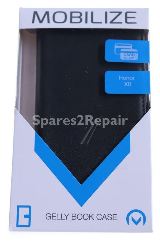 Mobilize Leather Bag Gsm - 27896 Mobilize Classic Gelly Wallet Book Case Honor X8 Black