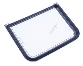 Flap - 12041834 Lid Bean Container Cover Lid Transparent Integral Chrome [Bosch Siemens]