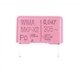 Wima X2 Emi Suppression Capacitor M - 0,047uf-305v Mkp-x2 Interference Suppression Capacitor Rm=15mm -raw-
