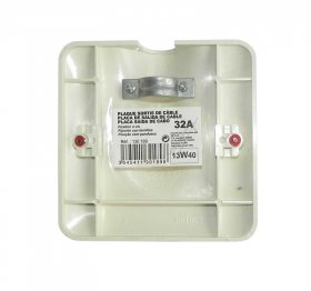 Inotech Flap - Plaque Sortie De CÂble 32 A 100 X 100 Mm + Serre CÂble