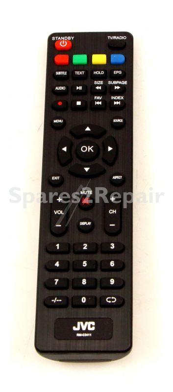 Jvc Ir remote Control - Rm-c3411 135d-dvb001-038g Dvb Remote Control Xlf-045f-(nec:0172)-(dt-jvc)
