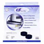 Eurofilter Carbon Filter - Fks240 2 Pieces Activated Carbon Filter Alternative For Faber-franke 112 0556 527 Smeg