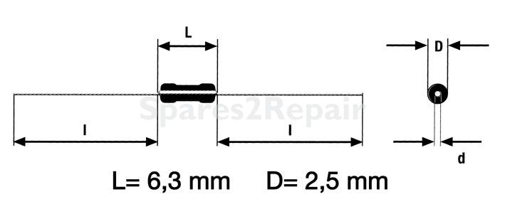 0,6w-metal Film Resistor - 15k-0 6w Metal Film Resistor 0207 -rohs-konform- -