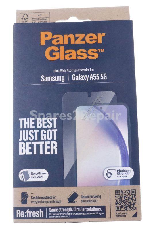 Panzerglass Display Protective Film - 7358 Panzerglass Screen Protector Samsung Galaxy A55 5g | Ultra-wide Fit W Easyaligner