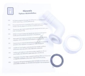 Haas Tube Spout - 2250 Elbow Fitting 90° Plastic Female Thread To