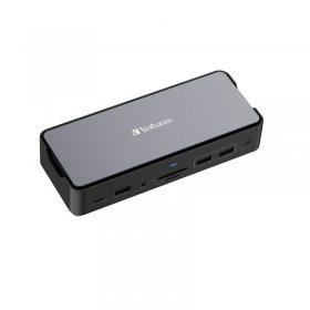Verbatim Dockingstation For Notebook - Usb-c Pro Docking Station 15 Port With Ssd Included Cds-15ssd