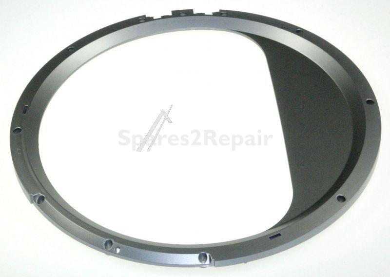 Flange Washing Machine Window - 11056051 Spacer Black [Bosch Siemens]