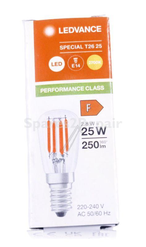 Ledvance E14 Led Spot - Led T26 25 2 8w Led Special T26 P 2 8w 827 Fil E14
