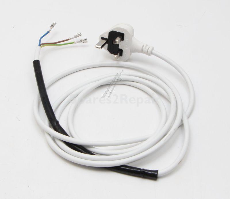 Mains Power Lead - 8078691170 Power Cord 2450mm Uk [Electrolux Aeg]