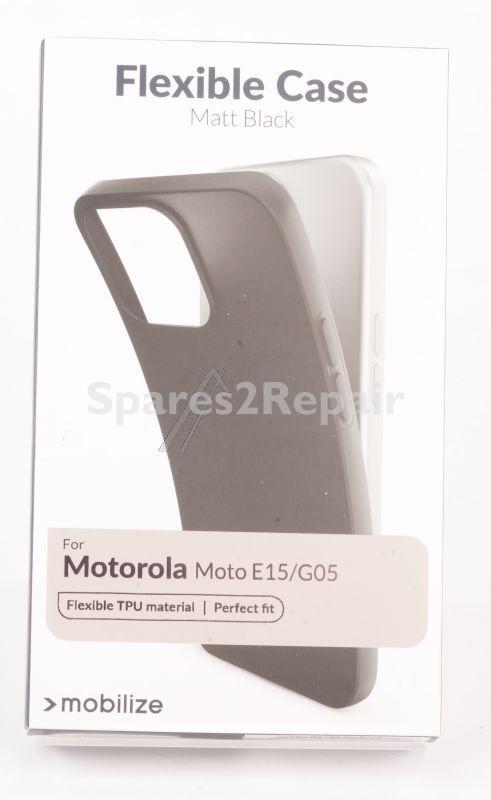 Mobilize Leather Bag Gsm - 80734 Mobilize Rubber Gelly Case Motorola Moto E15-g05 Matte Black
