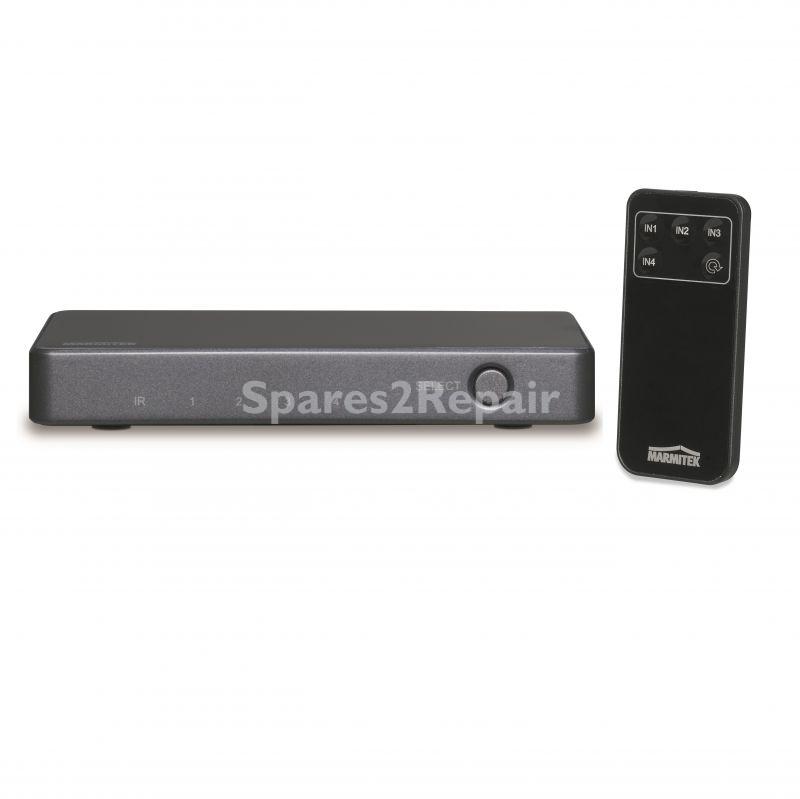Marmitek Hdmi-switch - Connect 620 Uhd 2.0 Hdmi Auto Switcher 4k60 (4:4:4) Uhd Support - 4 In - 1 Out