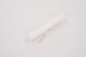 Haas Socket Outlet - 2297 Oha Double Hose Connector Straight 8mm-8mm For Condensate Hoses