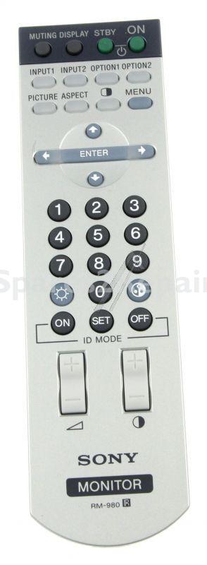 Sony Ir remote Control - Rm-980 147899112 Remote Commander (rm-980)