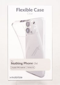 Mobilize Leather Bag Gsm - 80792 Mobilize Gelly Case Nothing Phone (3a) Transparent