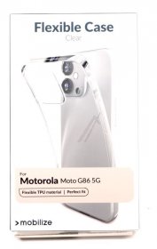 Mobilize Leather Bag Gsm - 80910 Mobilize Gelly Case Motorola Moto G86 5g Clear
