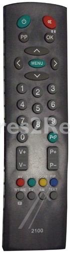 Vestel Battery Compartment Lid - 40017435 Battery Cover Rc 5010-11 Silver(p)