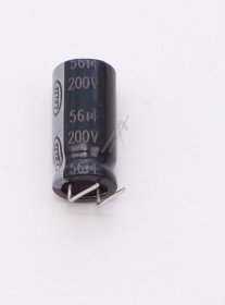 Vestel Electrolytic - 56uf-200v 30091177 Cap El 56µf 200v M 105c 750ma 10x20 Lb R