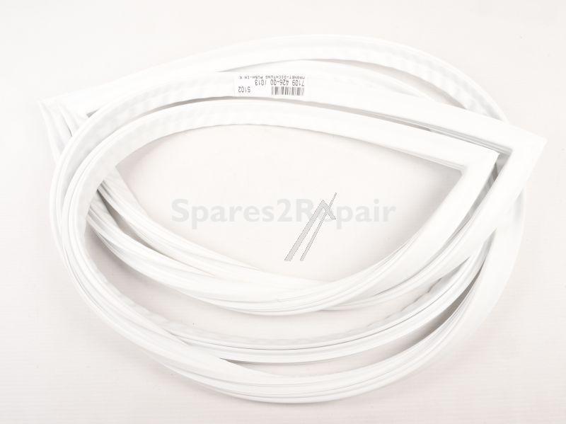 Liebherr Refrigerator Door Seal - 710942600 Magnetic Gasket Push-in K1650 White