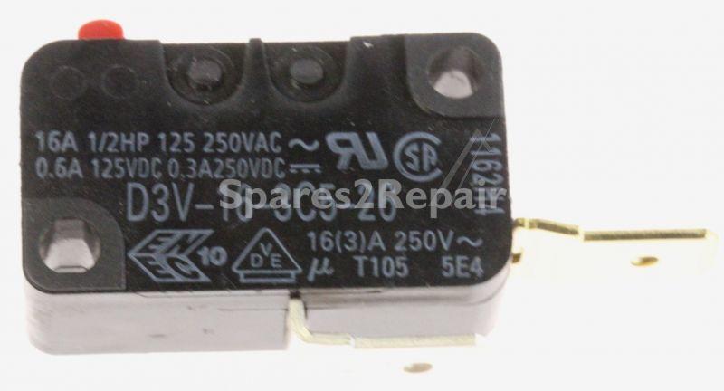 Door Interlock Switch - D3v-16-3c5-26 1014640 Door Button [Amica]