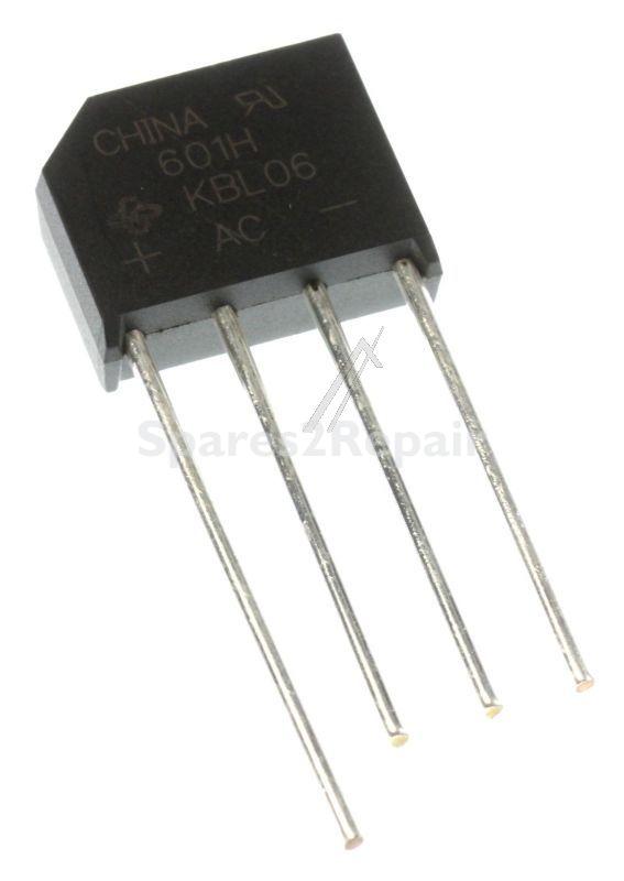 Vishay Bridge Rectifier - Kbl06-e4-51 Bridge Rectifier Diode 4a 600v Kbl-4