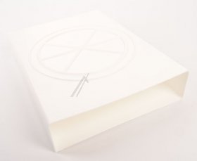 Naber Flat Pipe - T-tr 300 125 4021003 Wide Channel White 218x55x300mm