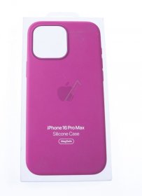 Apple Leather Bag Gsm - Myyx3zm-a Iphone 16 Pro Max Silicone Case With Magsafe Fuchsia