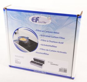 Eurofilter Carbon Filter - Fks112 Regenerable Carbon Filter Kit 2 Pieces Alternative For Elica Kit0167755