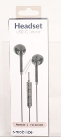 Erard Headset - 721103 Earphones + Usb-c Microphone - 1 2m Shelf-ready Carton