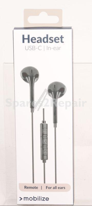 Erard Headset - 721103 Earphones + Usb-c Microphone - 1 2m Shelf-ready Carton