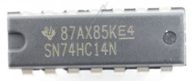 Texas Instruments Ic - 74hc14n Sn74hc14n Ic Schmitt Trigger Inverter Dip-14