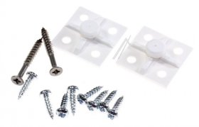 Smeg Mounting Parts - 697450417 Sliding Wood Fixing Assembly