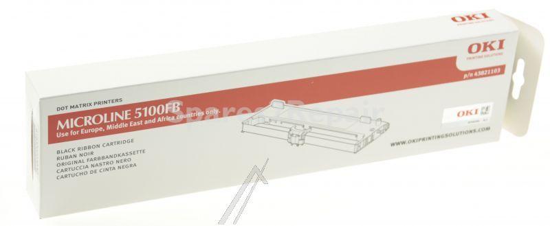 Oki Colour Cartridge - 43821103 Oki Ribbon Ml-5100fb 2mio Characters
