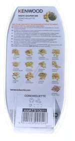 Insert Bit - At910011 Awat910011 A910-10 Insert Bit - Pasta Shells [Delonghi]