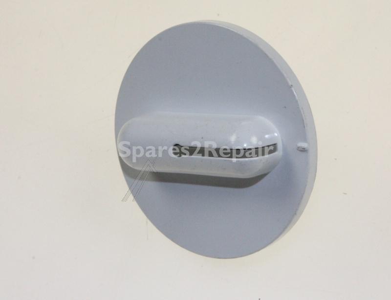 Timer Button - C00034417 482000026281 Timer Knob White-grey L=29mm [Whirlpool Indesit]