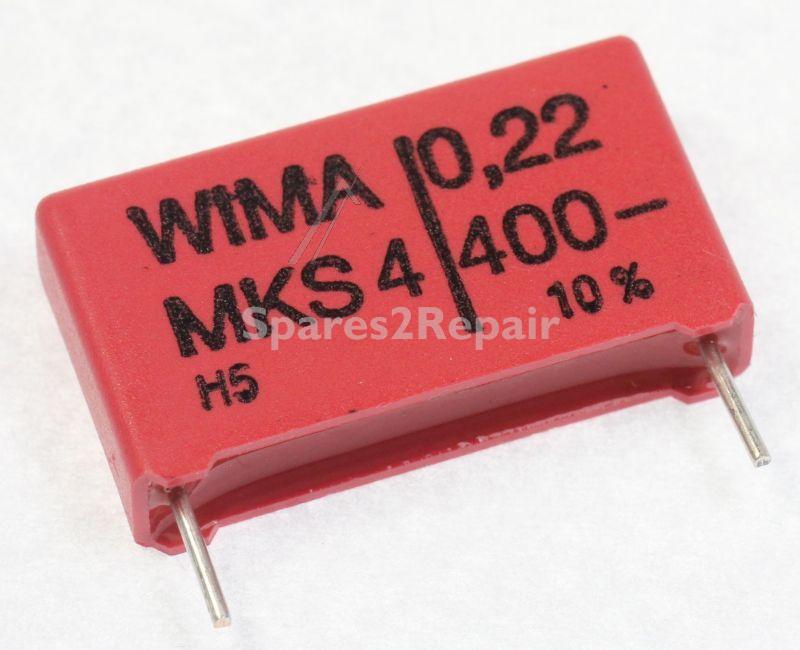 Wima Mks4 Pulse Capacitor - 0 22uf-400v Mks4-capacitor Rm=22 5mm