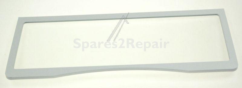 Haier Glass Panel - 0060810248 49053652 Glass Shelf Adjustable Rear Part With Pl